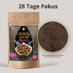 2x Crystal Cacao® AWAKE – 100% Bio