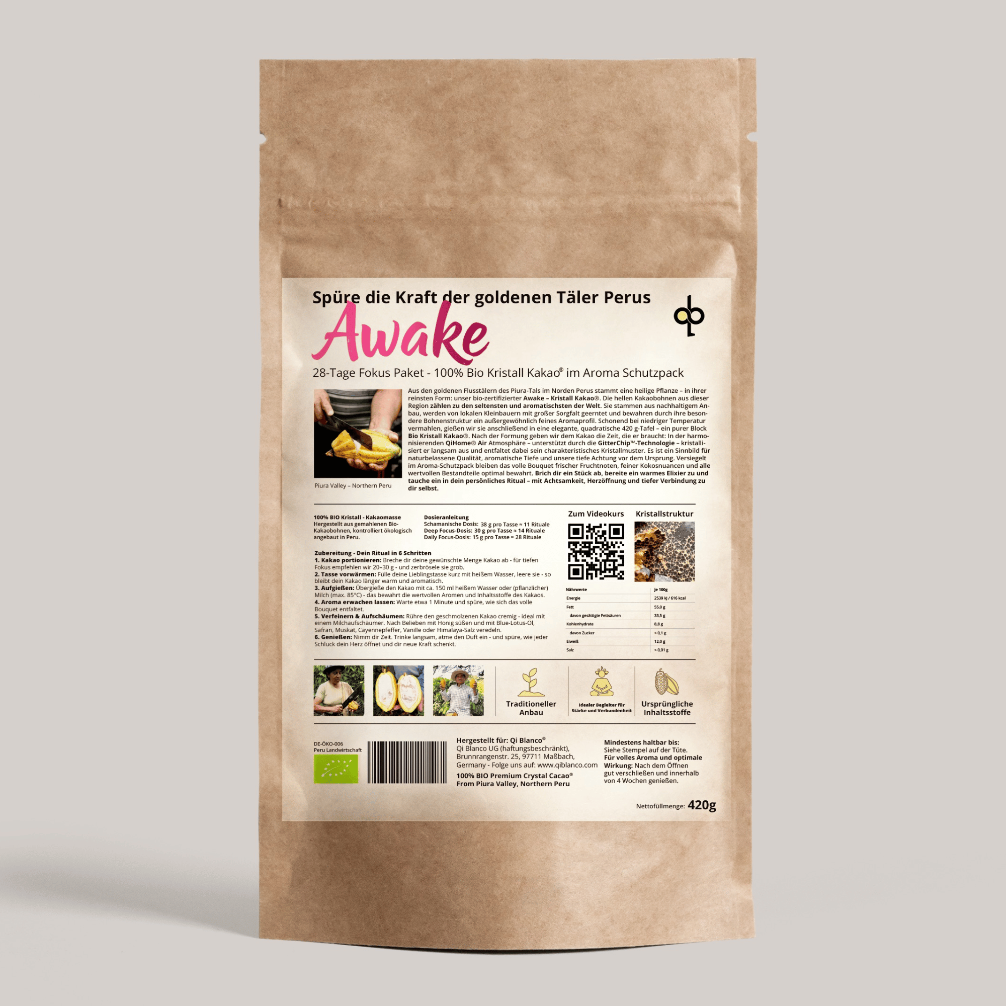 Crystal Cacao® Awake – Bio