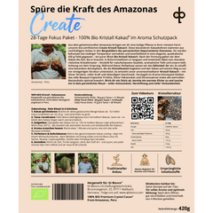 2x Crystal Cacao® CREATE – 100% Bio
