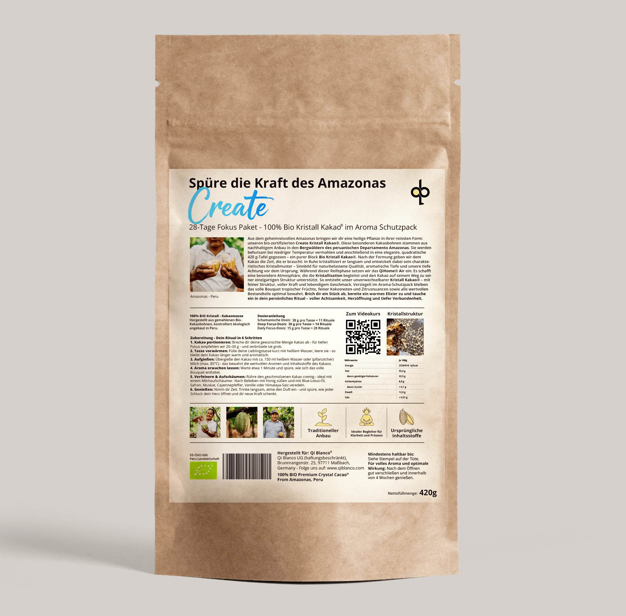 Crystal Cacao® Create – Bio