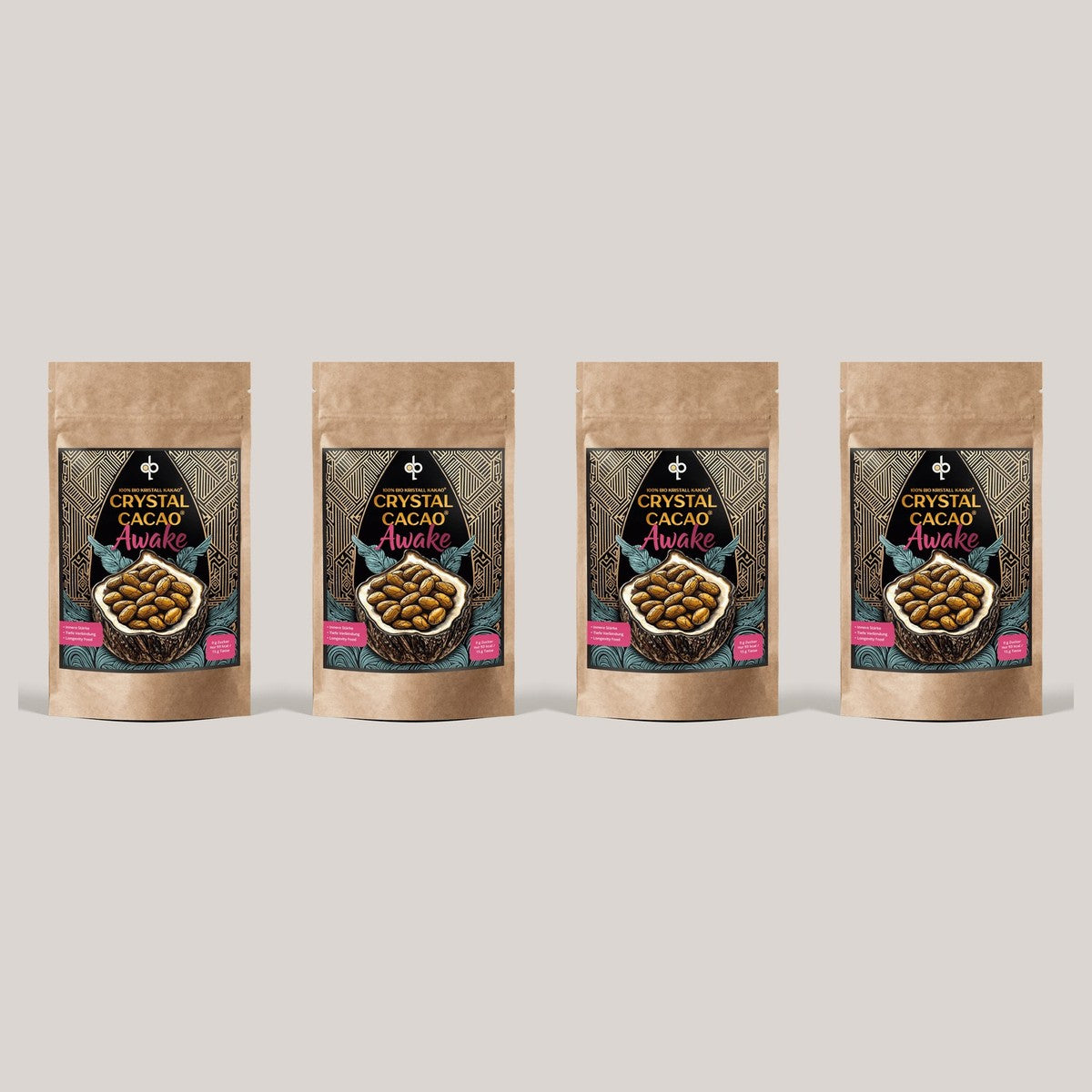 Crystal Cacao 4x AWAKE